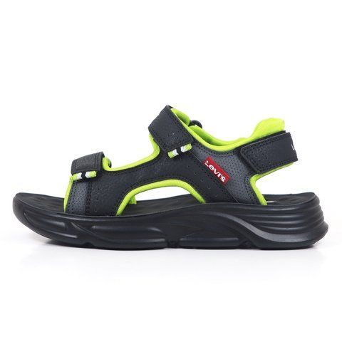 БОСОНІЖКИ NEWPORT VSUN0001S black/lime фото