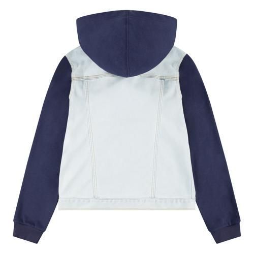 ДЖИНСОВА КУРТКА LVB&nbsp;INDIGO&nbsp;HOOD TRUCKER 9E8564-L1I фото