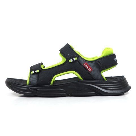 БОСОНІЖКИ NEWPORT VSUN0002S black/lime J799 фото